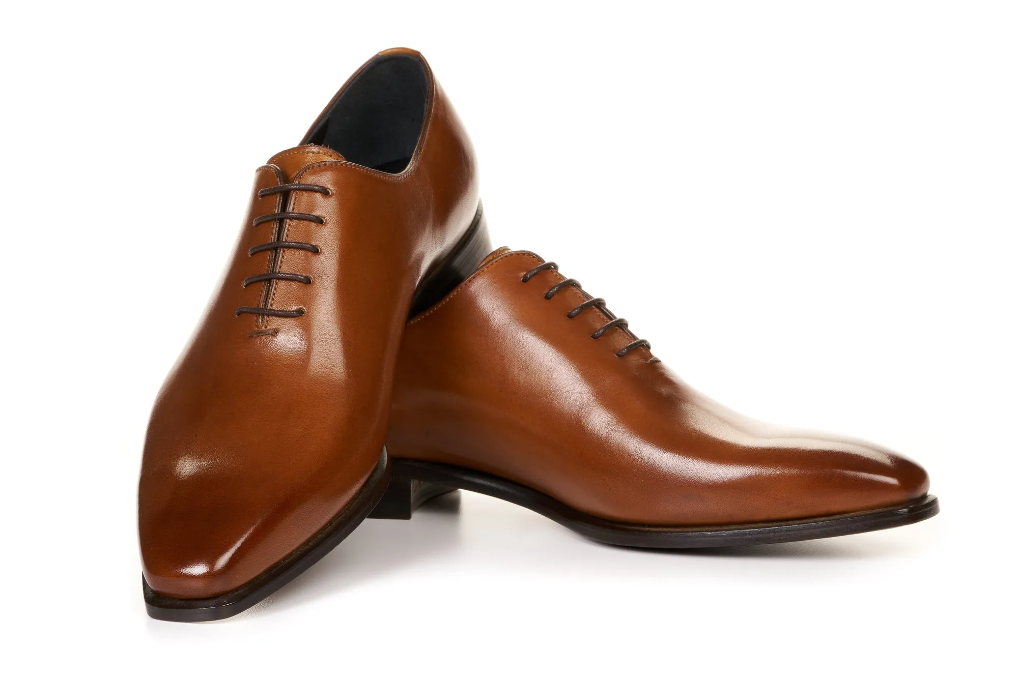 The Ramses Wholecut Oxford - Cognac Brown