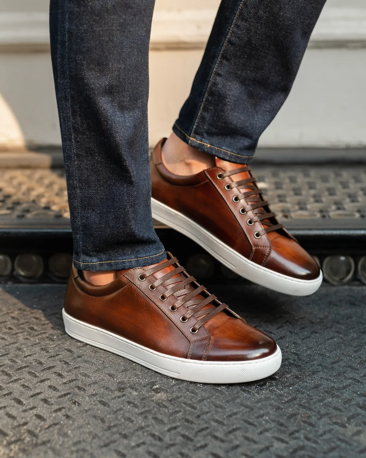 The Smith Low-Top Sneaker - Brown