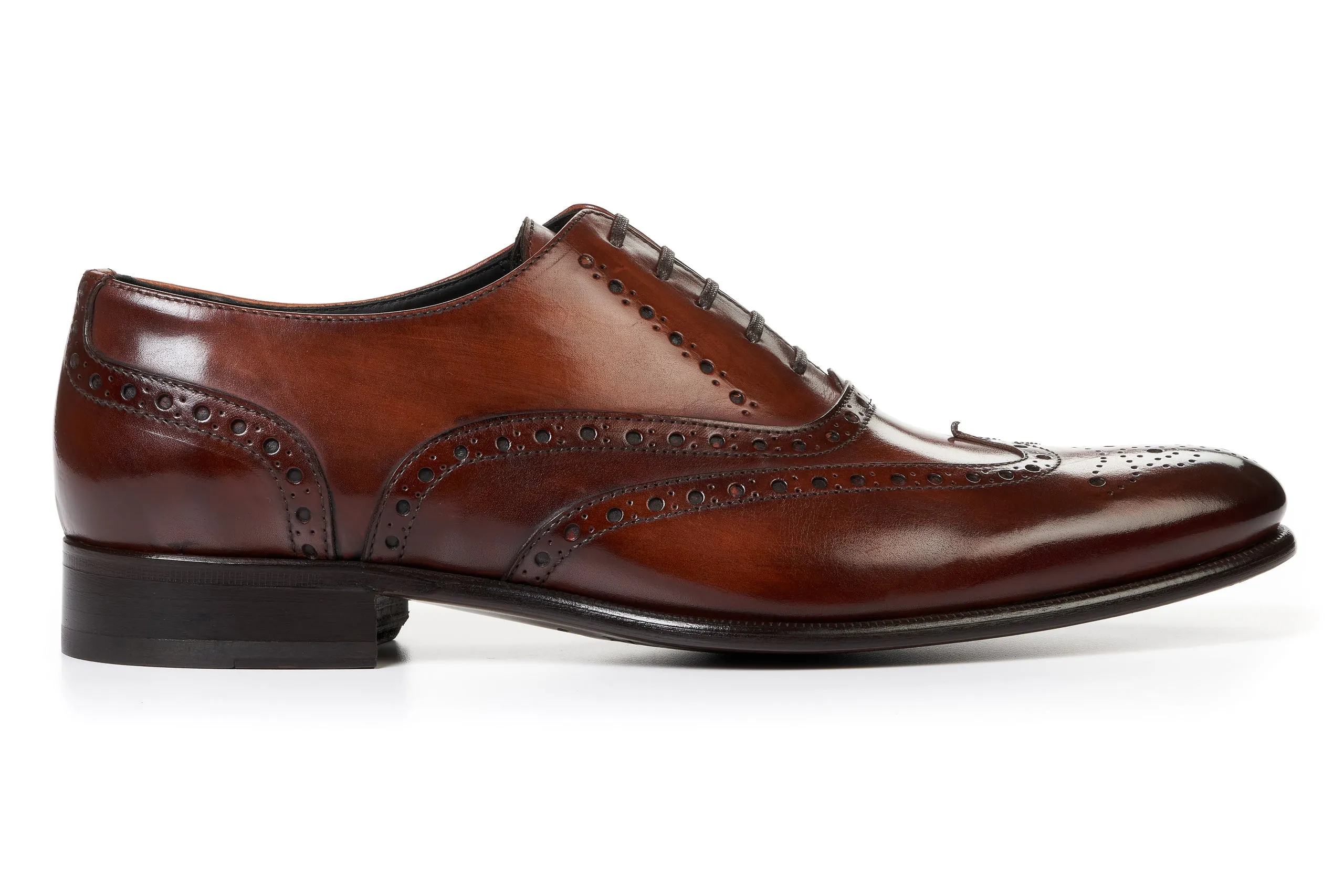 The West II Wingtip Oxford - Brown