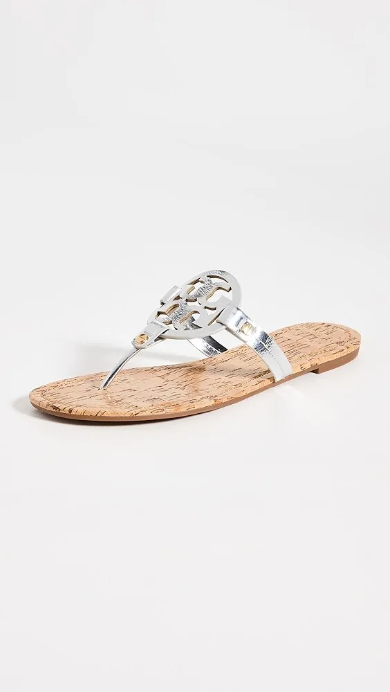 Tory Burch   Miller Sandals with Rivits + Handtack Stitch 