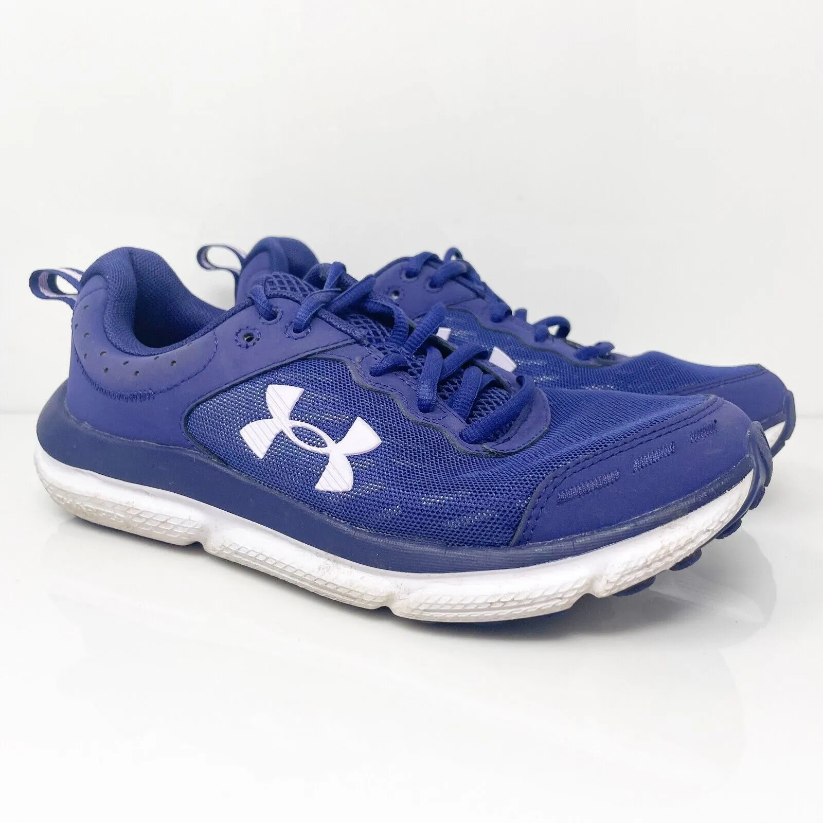 Under Armour Womens Charged Assert 10 3026179-501 Blue Running Shoes Sneakers 8