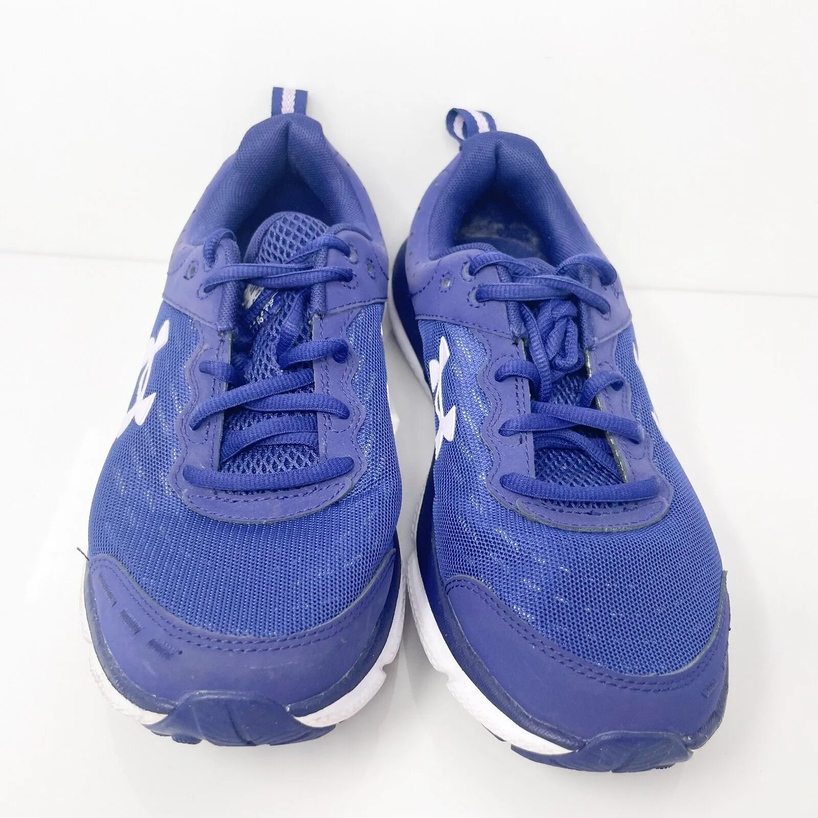 Under Armour Womens Charged Assert 10 3026179-501 Blue Running Shoes Sneakers 8