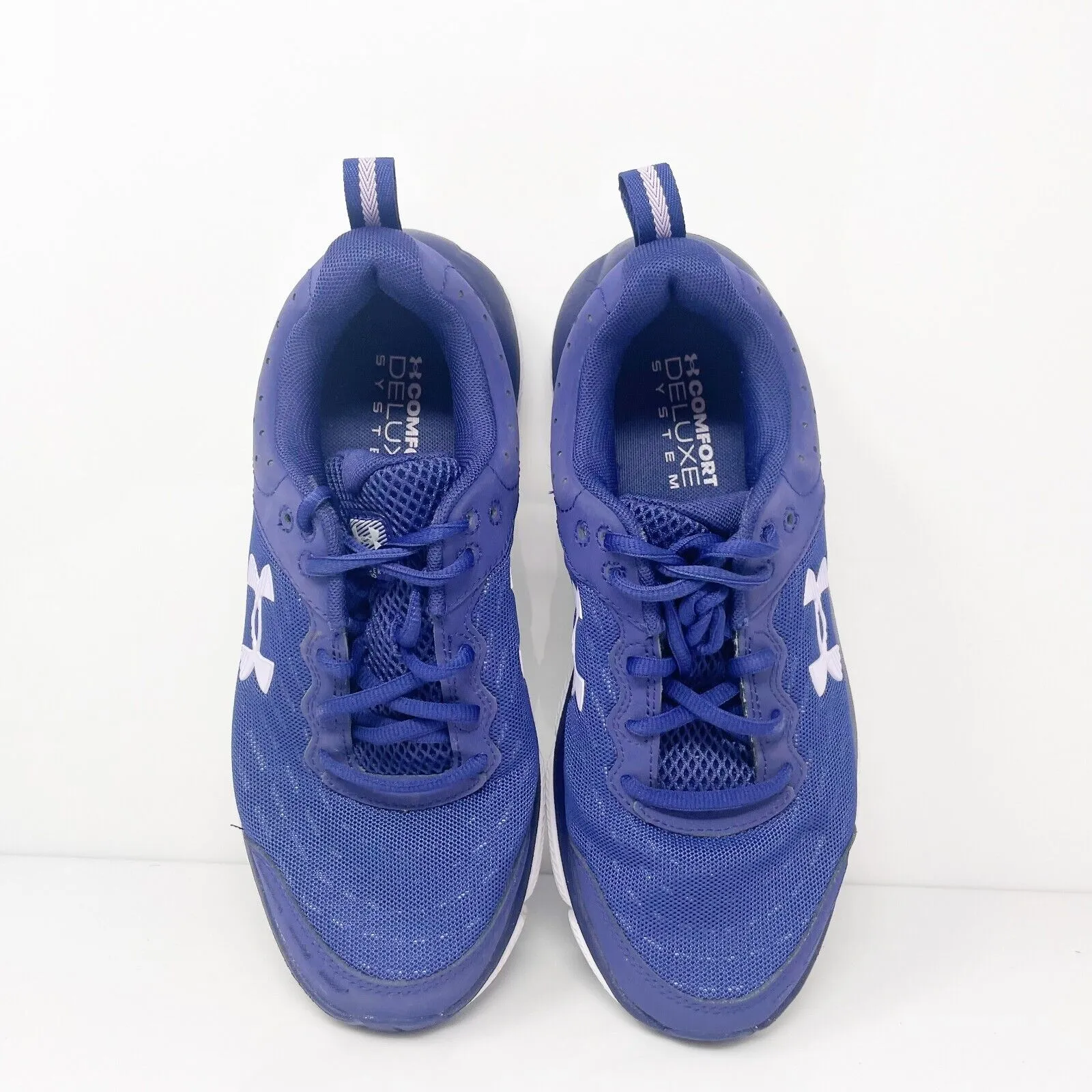 Under Armour Womens Charged Assert 10 3026179-501 Blue Running Shoes Sneakers 8