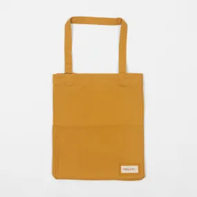 USKEES USKEES Small Organic Cotton Tote Bag in YELLOW