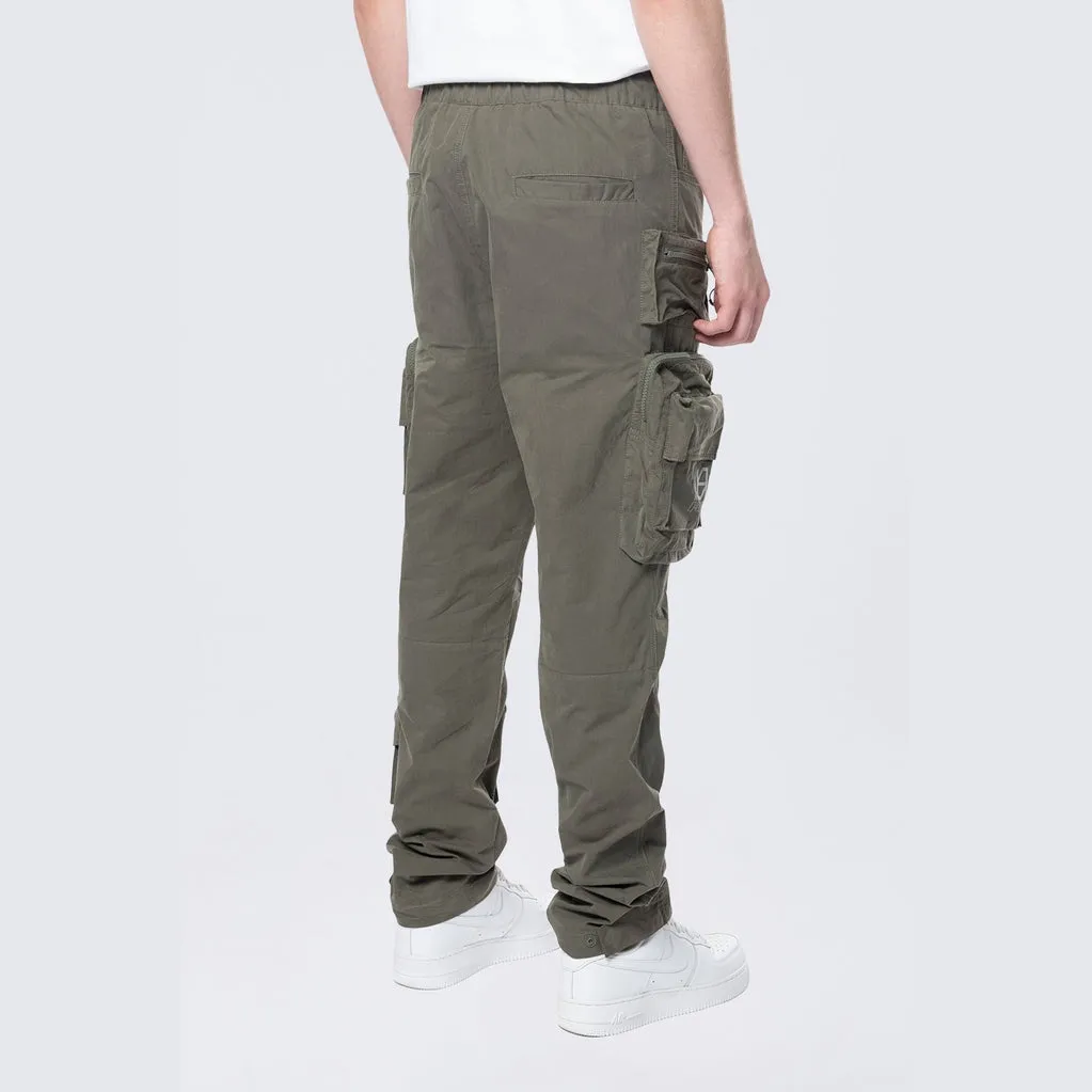 Utility Windbreaker Cargo Pants - Thyme