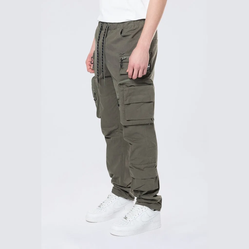 Utility Windbreaker Cargo Pants - Thyme