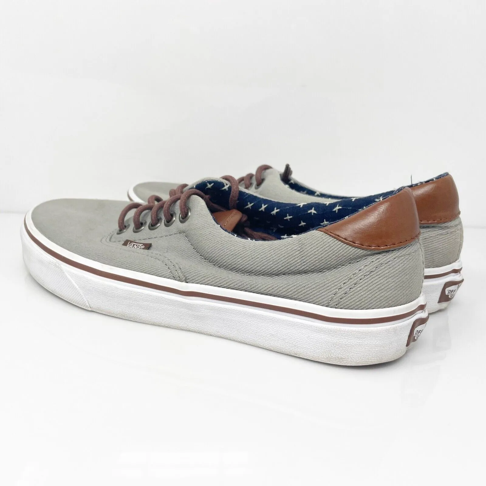 Vans Unisex Era 59 500714 Gray Casual Shoes Sneakers Size M 7 W 8.5