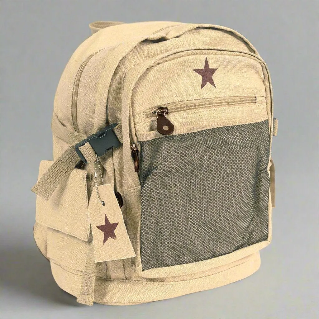 Vintage Canvas Backpack