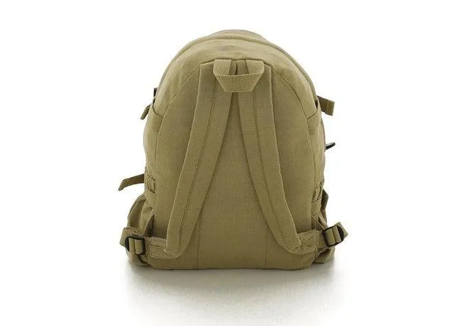 Vintage Canvas Compact Backpack