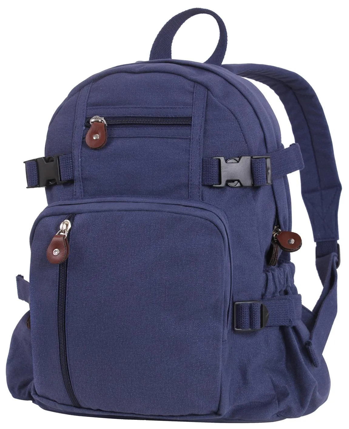 Vintage Canvas Compact Backpack