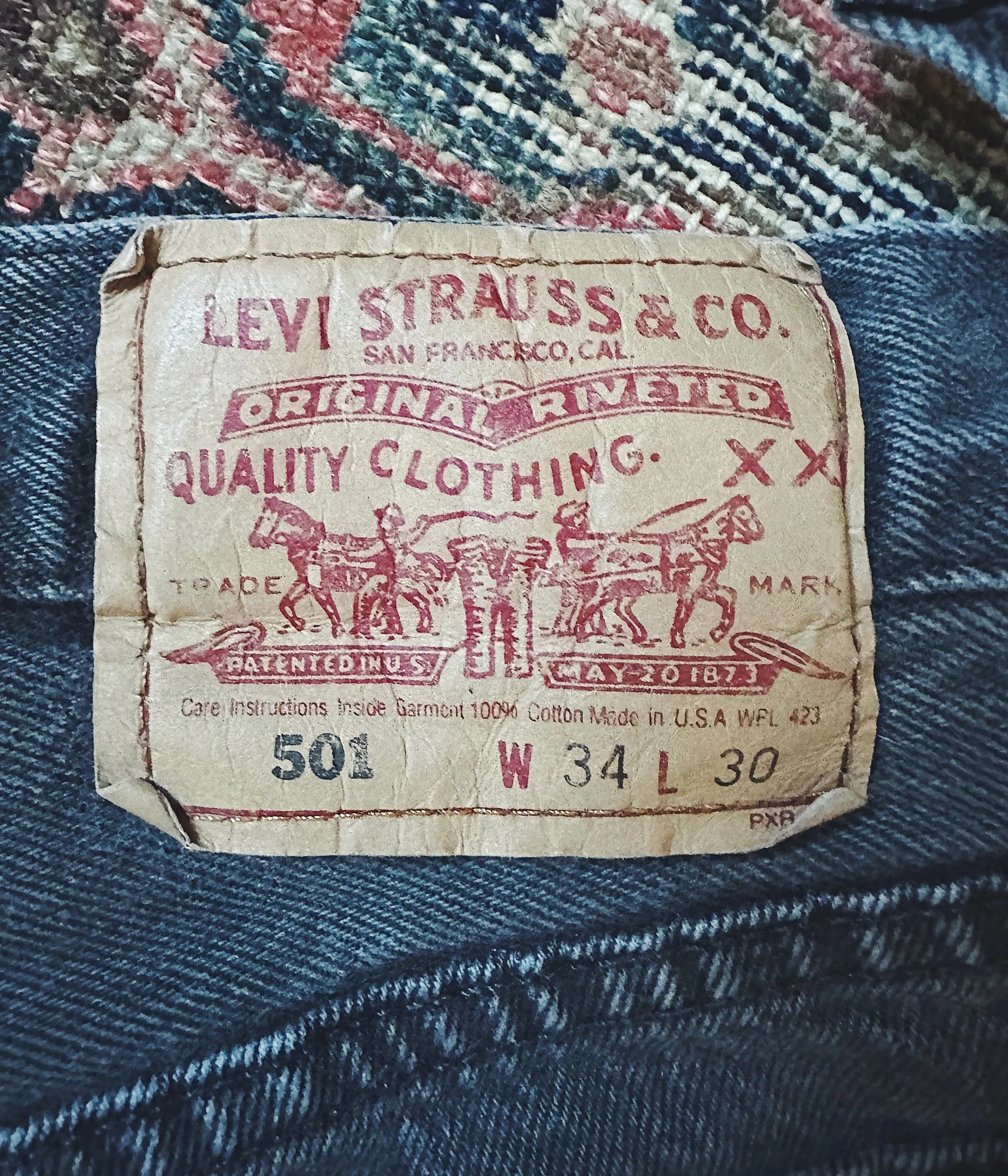 Vintage Levi's 501 Jeans – 33x29