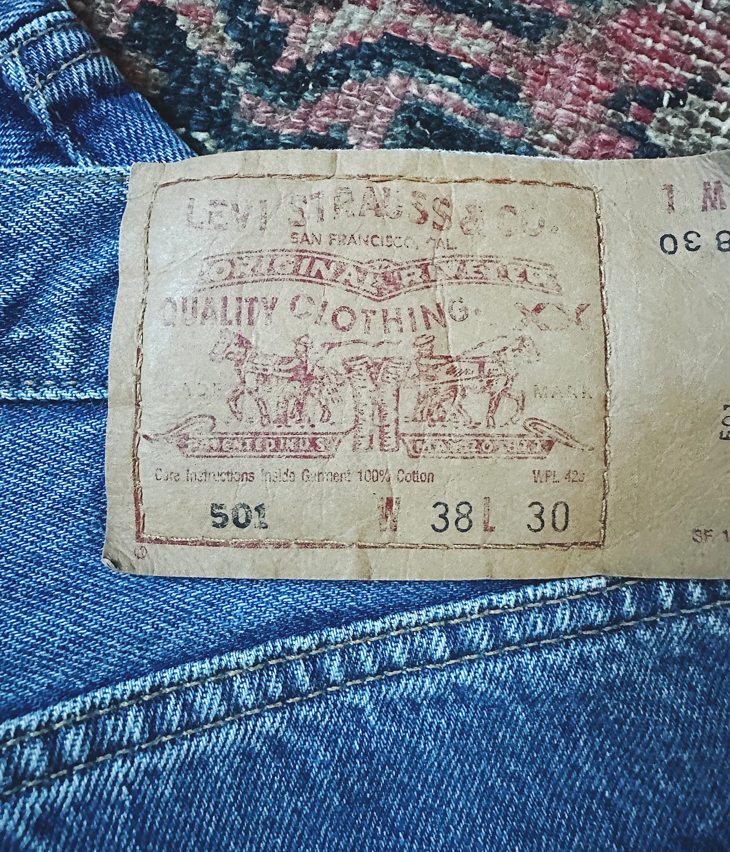 Vintage Levi's 501 Jeans – 37x29