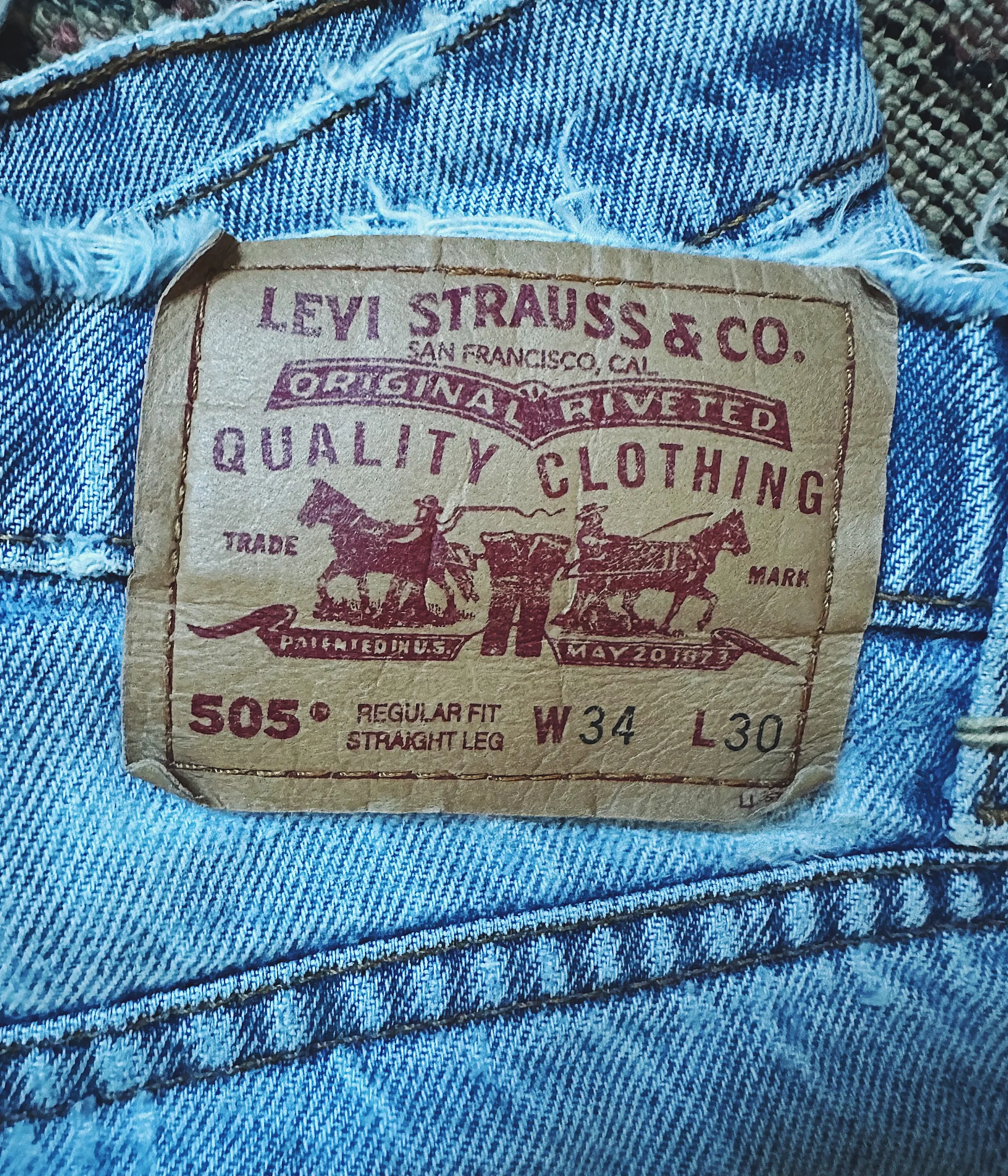 Vintage Levi's 505 Jeans – 33x28.5