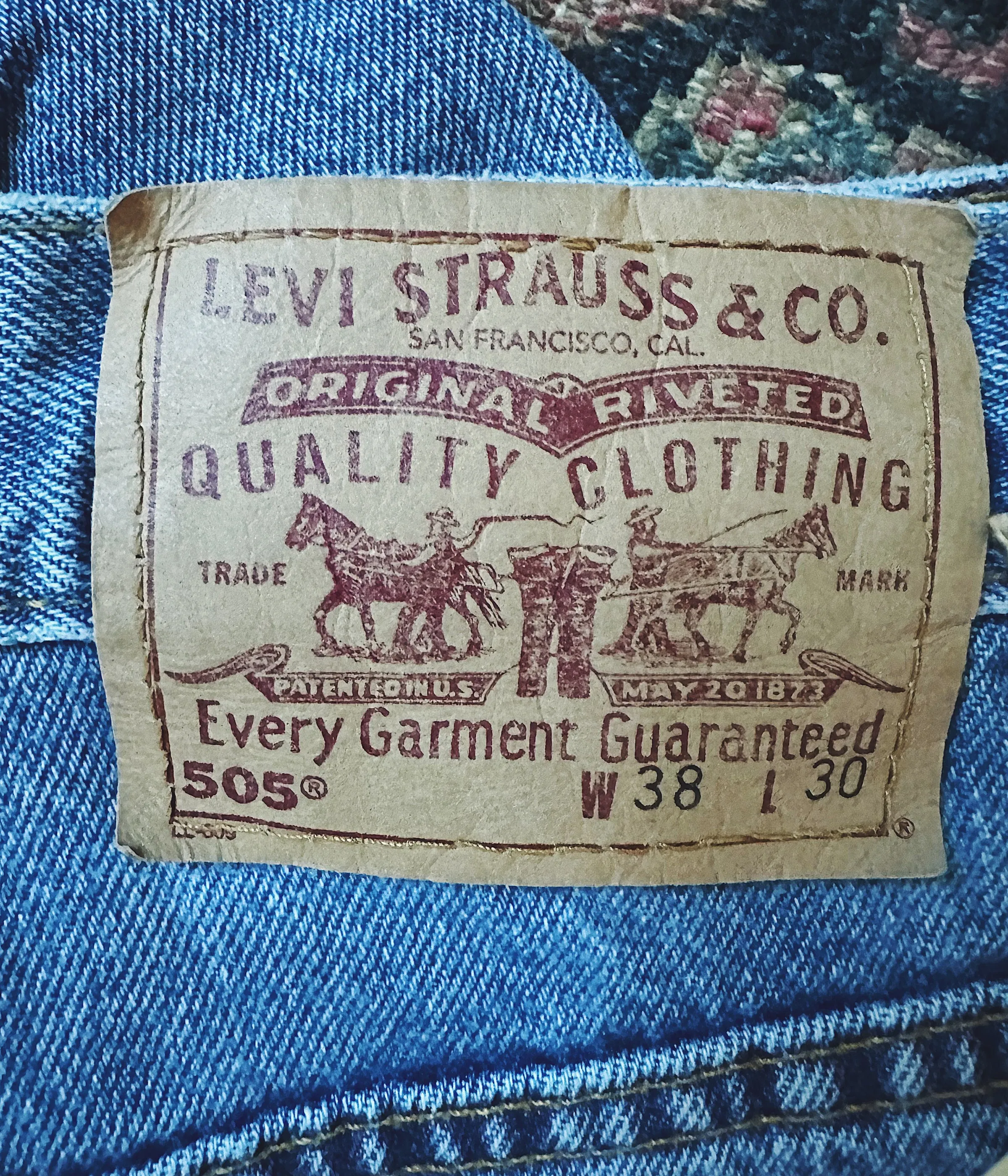 vintage Levi's 505 Jeans – 35x30