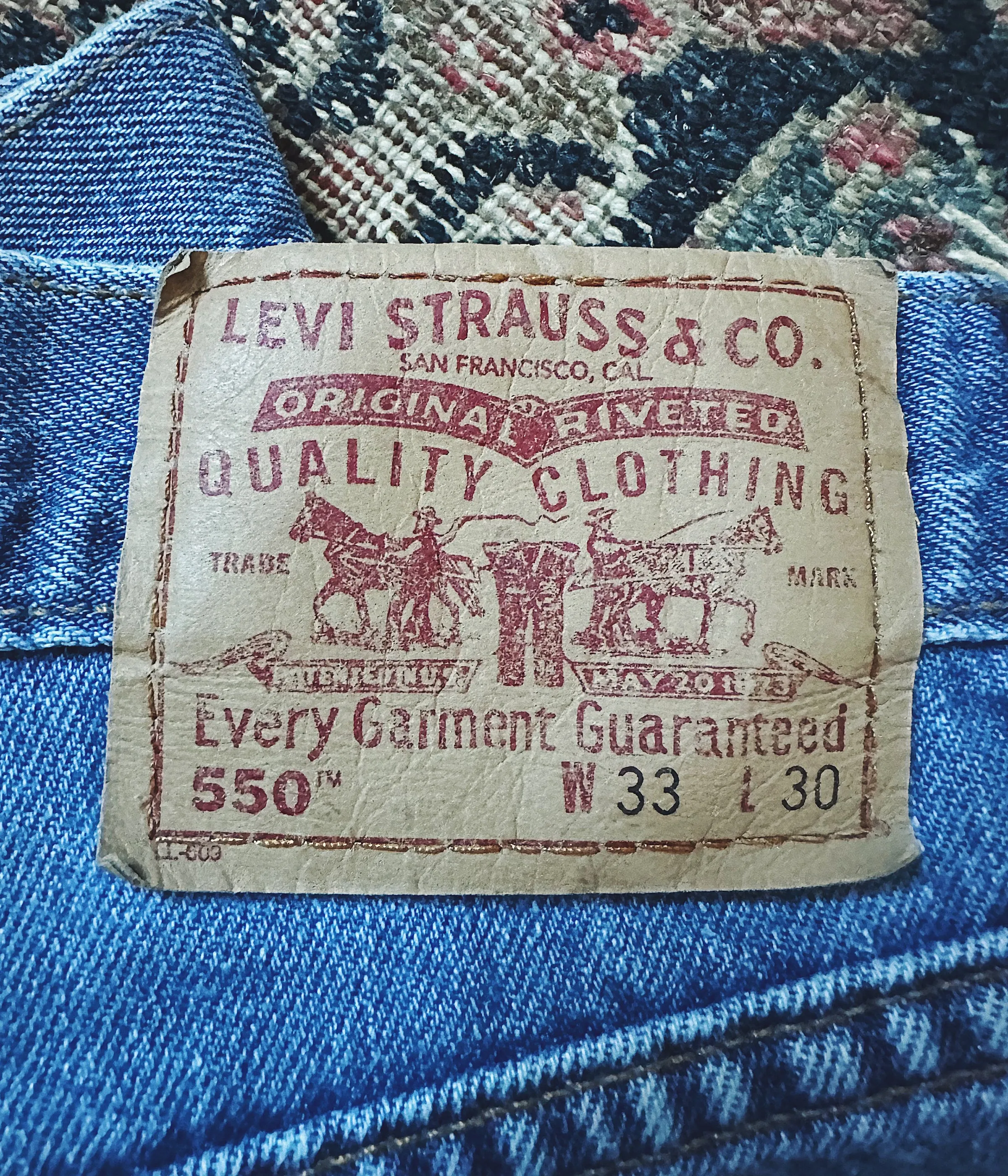 Vintage Levi's 550 Jeans – 31x26