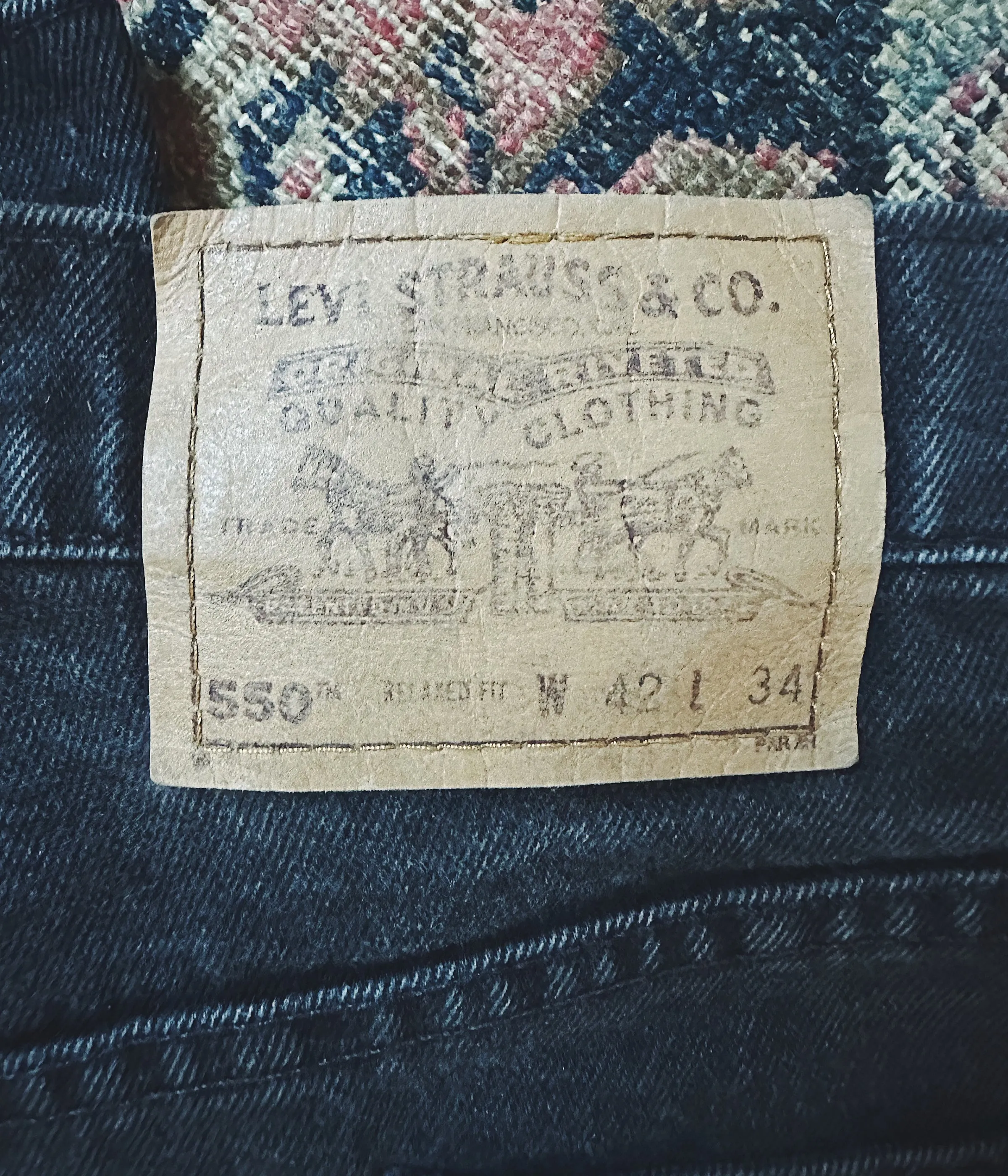 Vintage Levi's 550 Jeans – 41x33.5