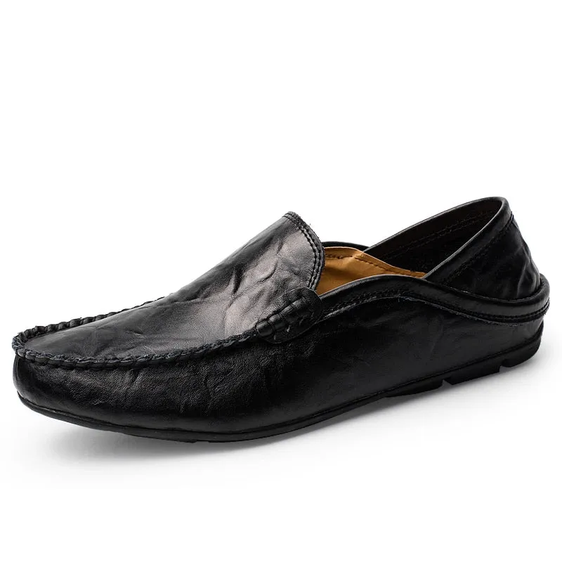 Vinthentic Giomano Men's Leather Loafers