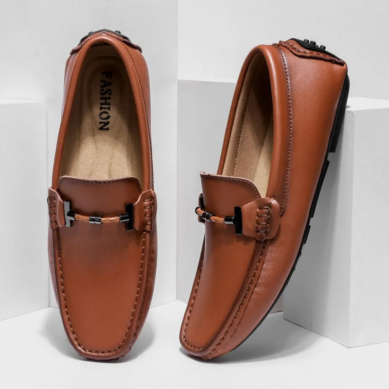 Vinthentic Italiano Genuine Leather Loafers