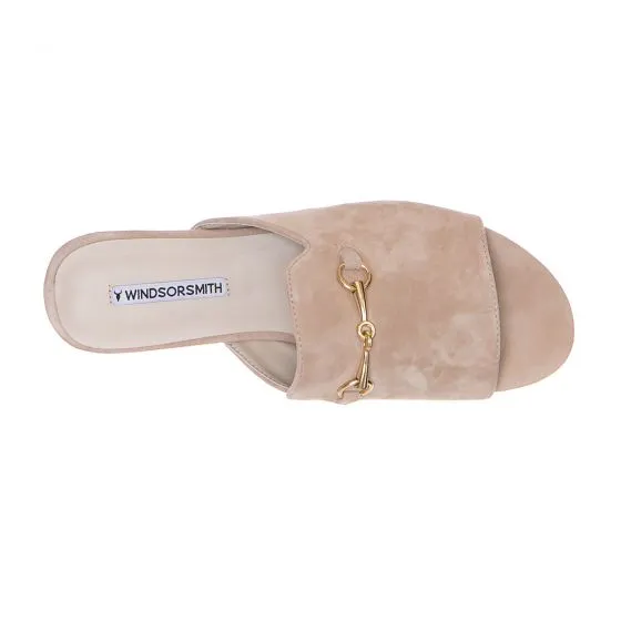 Windsor Smith Womens Wiley Nougat Beige Sandals