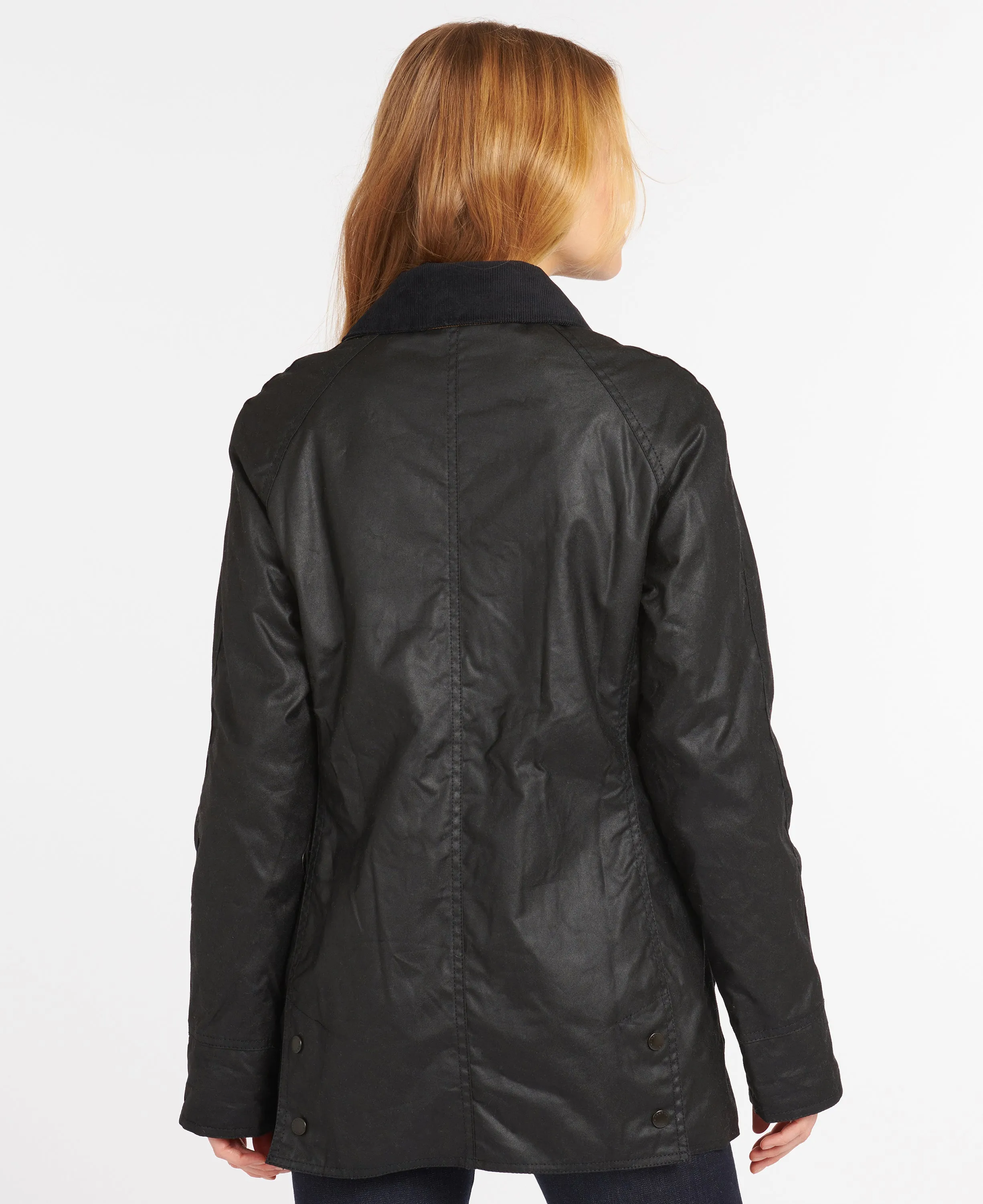 Women's Beadnell Wax Jacket Black