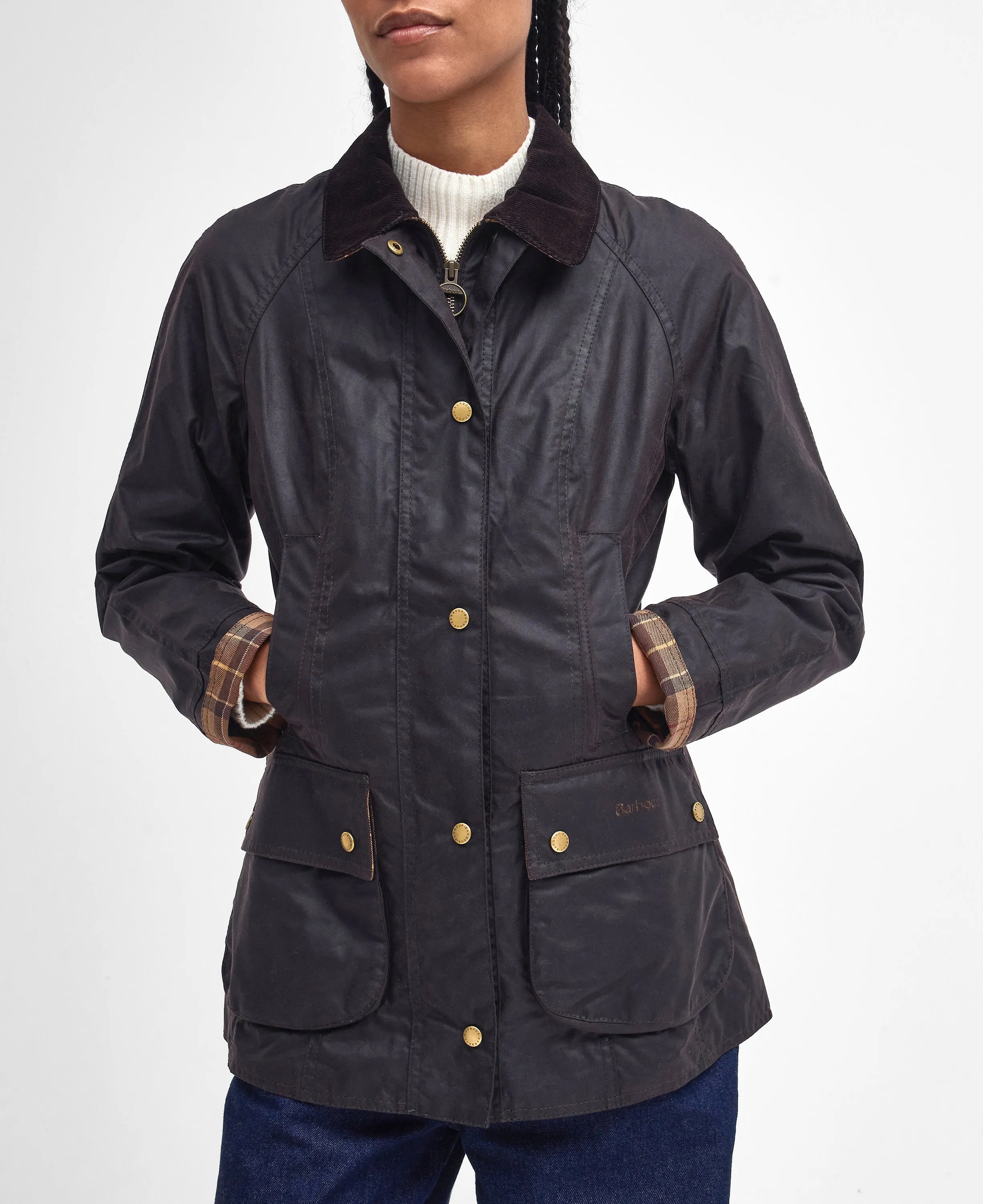 Women's Beadnell Wax Jacket Rustic