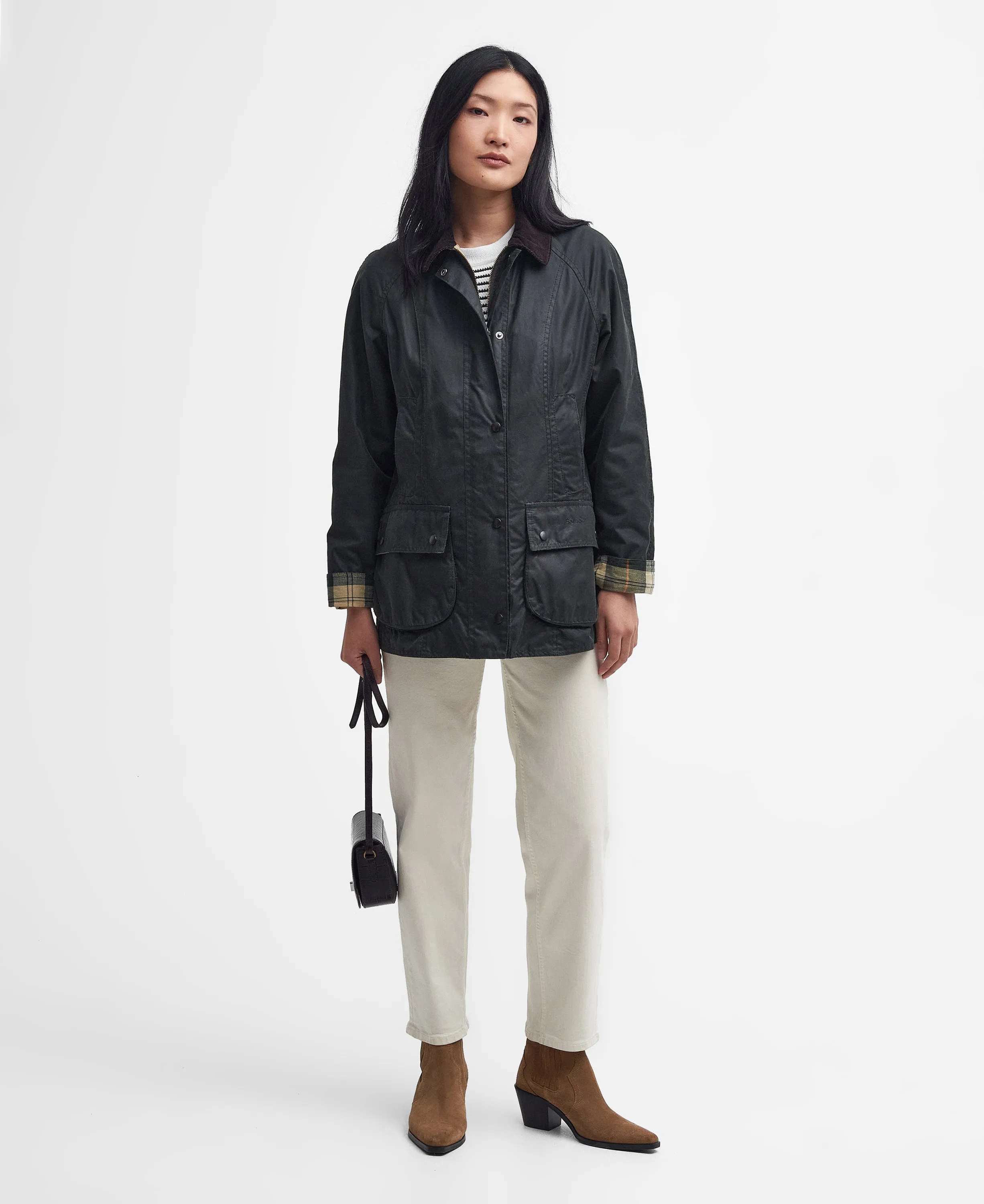 Women's Beadnell Wax Jacket Sage