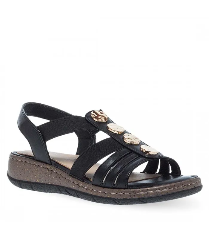 Women's Comfort Sandals Parex 11629012B-1- Black