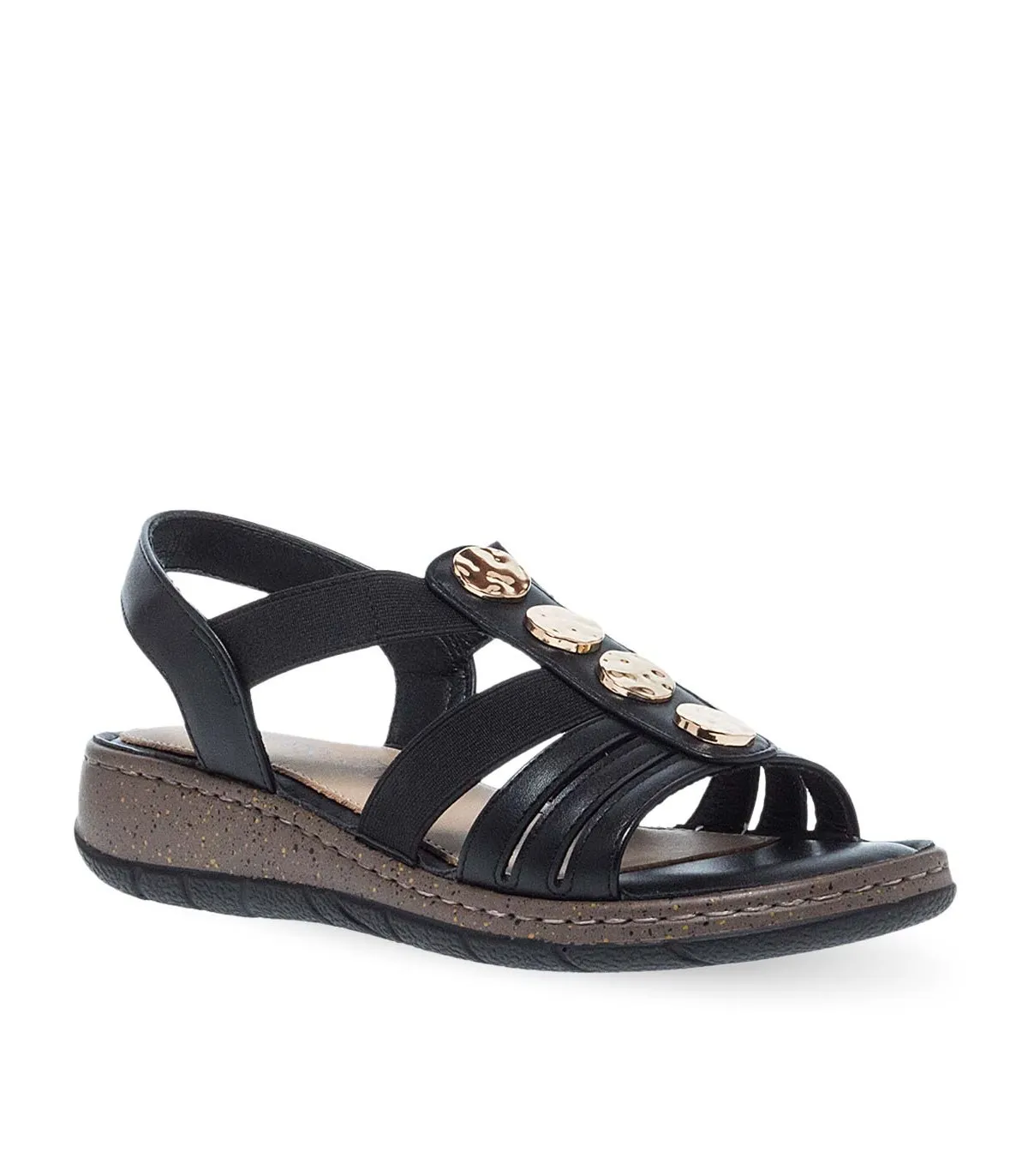 Women's Comfort Sandals Parex 11629012B-1- Black