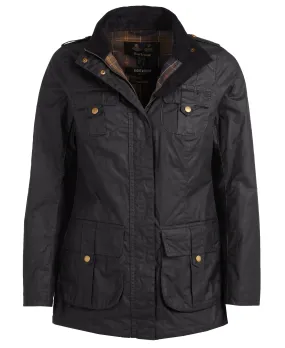 Women's Defence Lightweight Wax Jacket Royal Navy