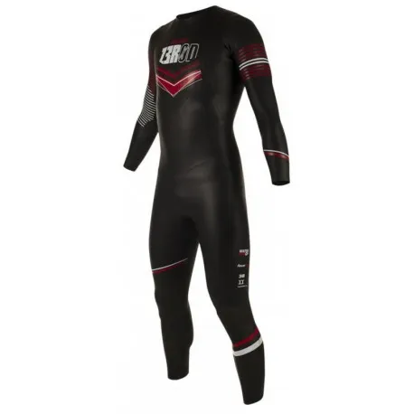 ZEROD ATLANTE WETSUIT BLACK/RED FOR MEN'S