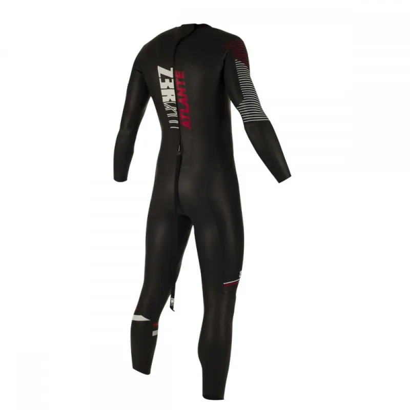 ZEROD ATLANTE WETSUIT BLACK/RED FOR MEN'S